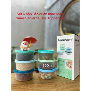 Sét 6 hộp Bảo quản thực phẩm Small Server 200ml Tupperware
