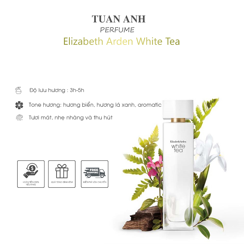 Nước Hoa Nữ chính hãng Elizabeth Arden White Tea EDT chiết TUAN ANH PERFUME