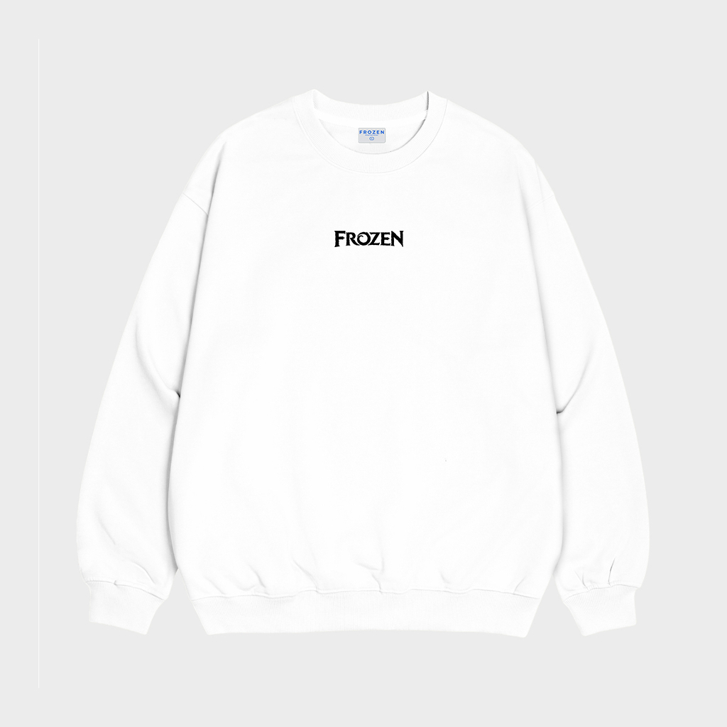 Áo Sweater Frozen Basic Nỉ Chân Cua lót lông Cotton 100% Unisex Local Brand