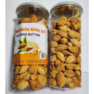 Hạnh nhân rang bơ vỏ mỏng 450g Nhập Khẩu Mỹ hạt hạnh nhân rang bơ thơm ngon Hạt dinh dưỡng Đồ ăn vặt Healthy