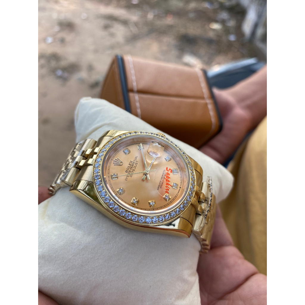 ĐỒNG HỒ NAM ROLEX - MÁY PIN- SIZE 36MM - MẶT SAPPHIRE - CHỐNG NƯỚC 3ATM - BẢO HÀNH 12 THÁNG