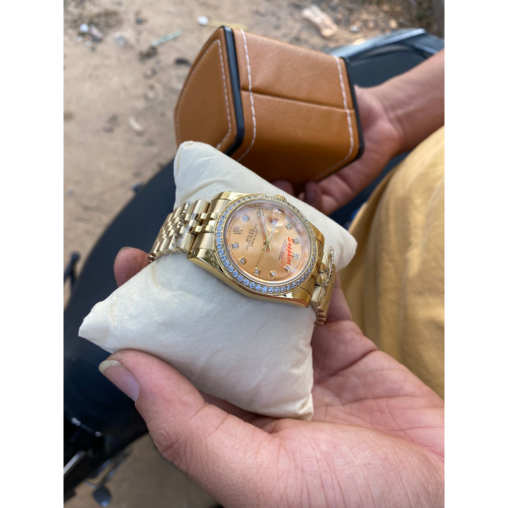 ĐỒNG HỒ NAM ROLEX - MÁY PIN- SIZE 36MM - MẶT SAPPHIRE - CHỐNG NƯỚC 3ATM - BẢO HÀNH 12 THÁNG