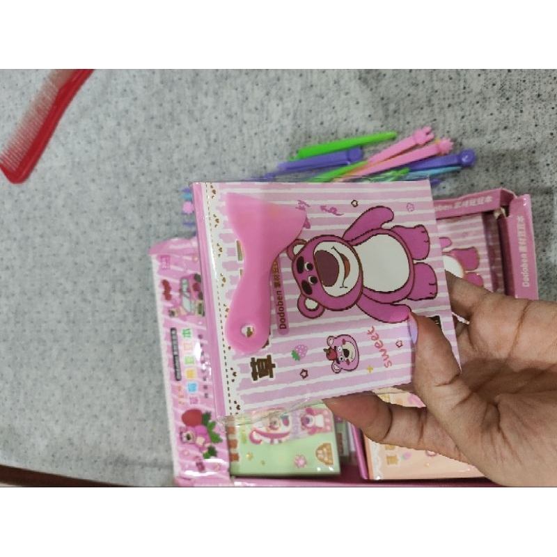 Sticker Gấu Dâu, lotso xinh cute đáng yêu