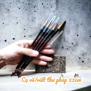 Bút viết thư pháp /bút tỉa nét vẽ size to 22cm