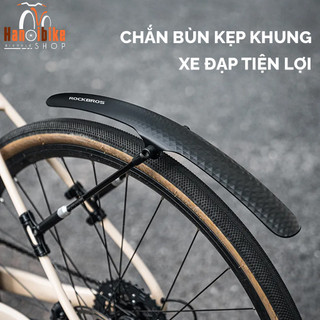 Chắn bùn XE ĐẠP kẹp khung sử dụng cho xe đạp Road, Touring, Fixed Gear