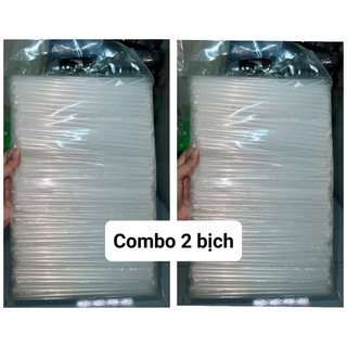 Ống hút phi 8 trong bọc từng cái - 500g/bịch