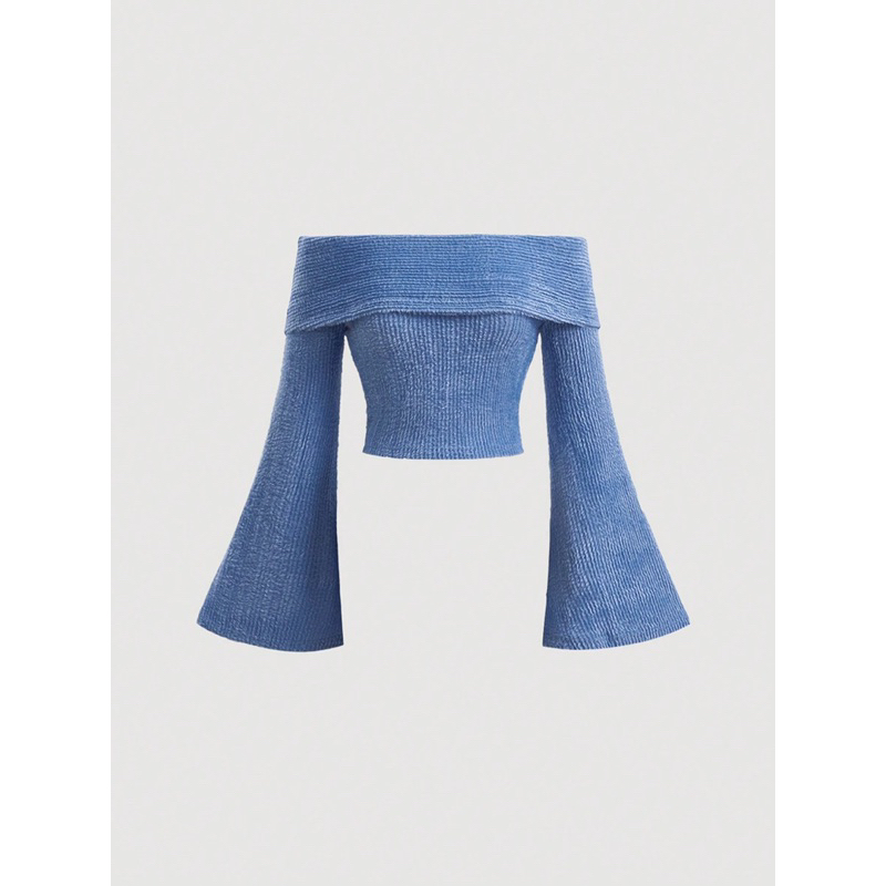 Len bông chễ vai và chân váy