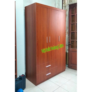 Tủ áo dài 1,2m có 2 ngăn kéo