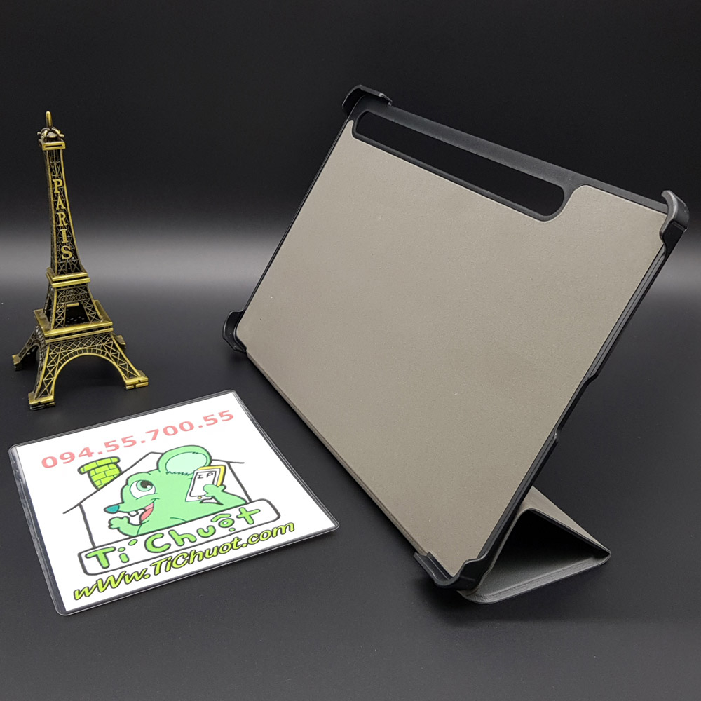 Bao Da Samsung Tab S9 PLUS/ S9 FE PLUS 12.4" X616B X816B Gấp 3 Khúc Lưng Cứng Có Nam Châm