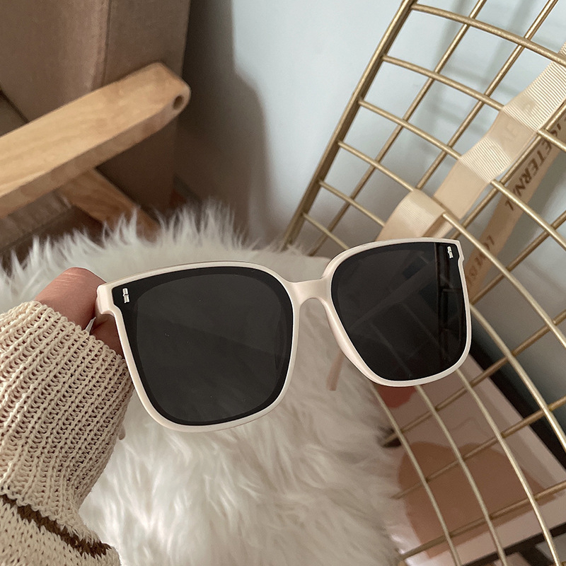 Kính Mát Gọng Vuông oversized Chống Tia uv400 Thời Trang Cho Nam Nữ