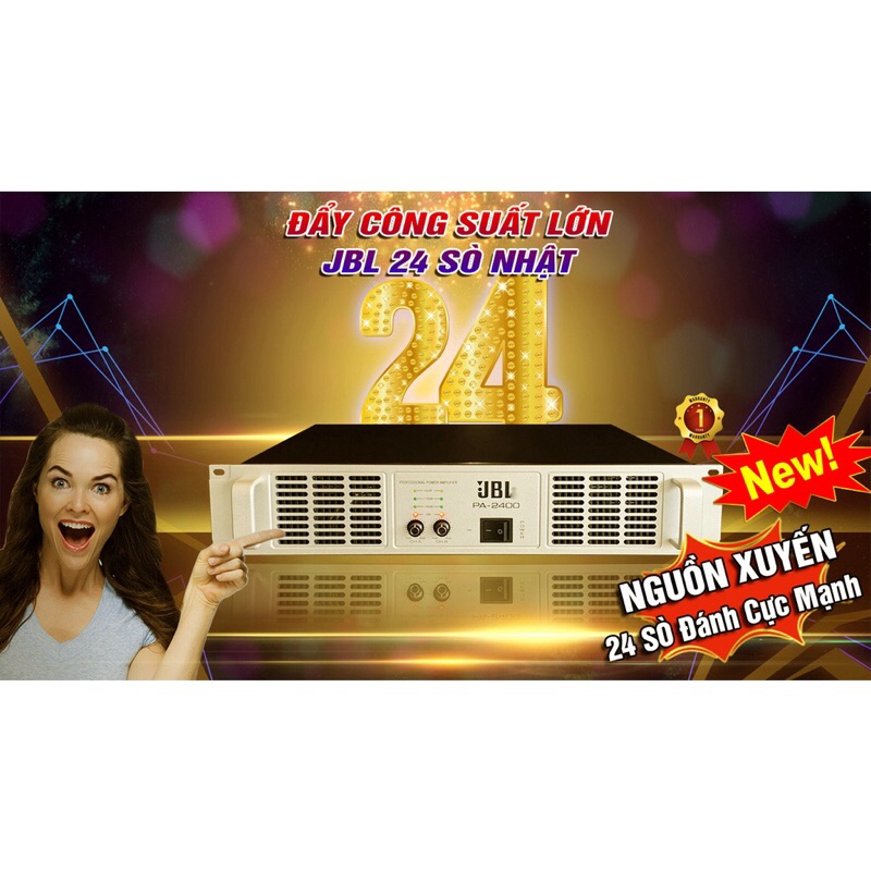 Main  Công Suất 2 Kênh JBL PA-2400