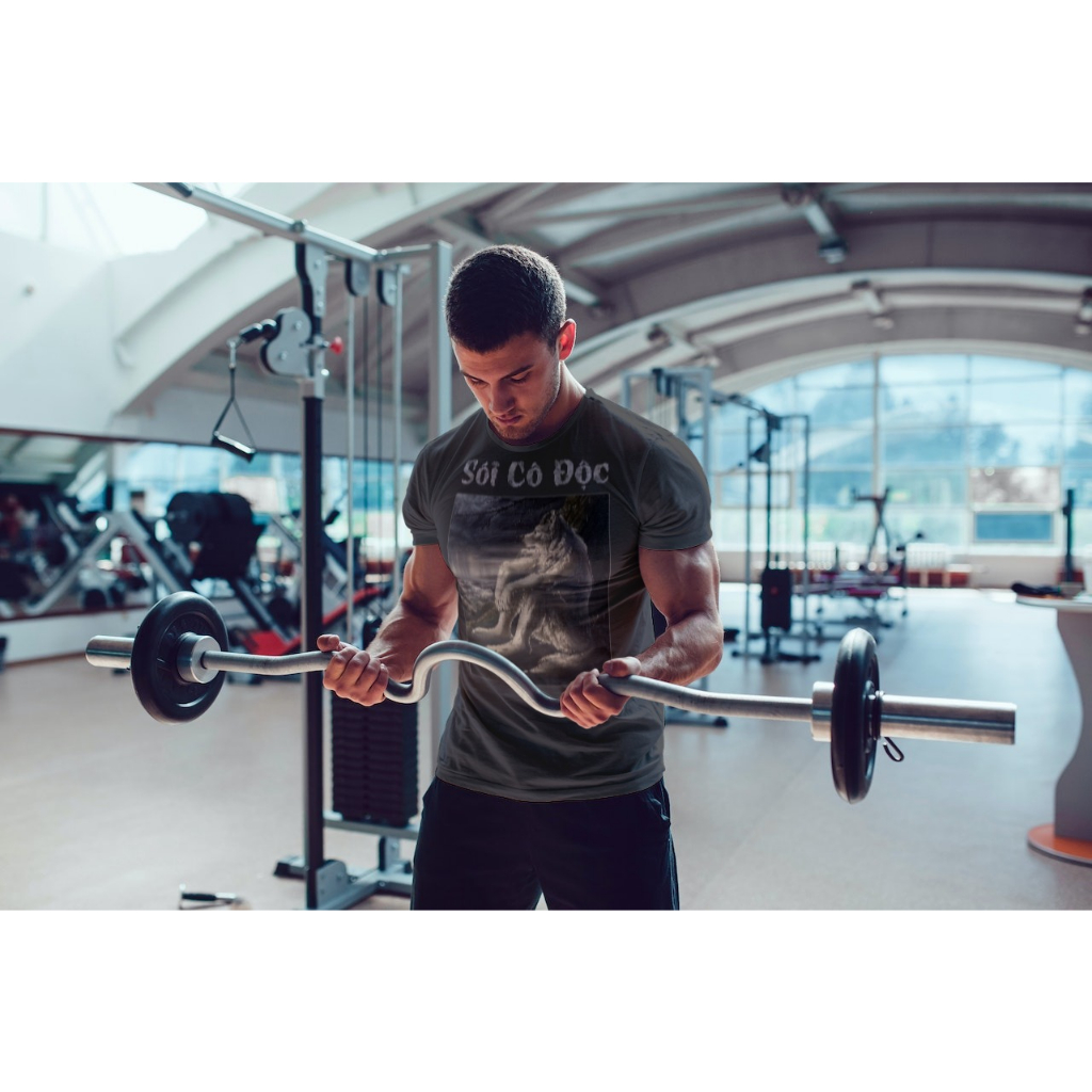 Áo thun Sói Cô Độc 100℅ cotton | Anh Sung Studio