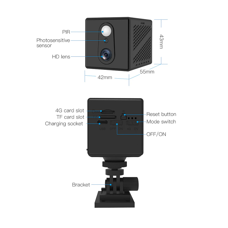 Camera IP Không Dây VSTARCAM CB75 4G dùng pin 3000mAh tiêu thụ điện thấp