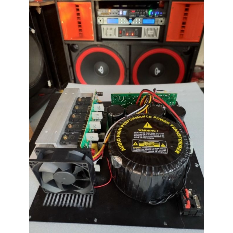 Mạch sub 10 sò chạy bas 40, 50 coil 100