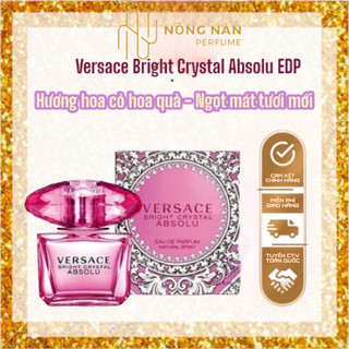 2ml 5ml 10ml Nước hoa nữ Versace Bright Crystal Absolu tươi mát nhẹ nhàng , nước hoa cho mùa hè