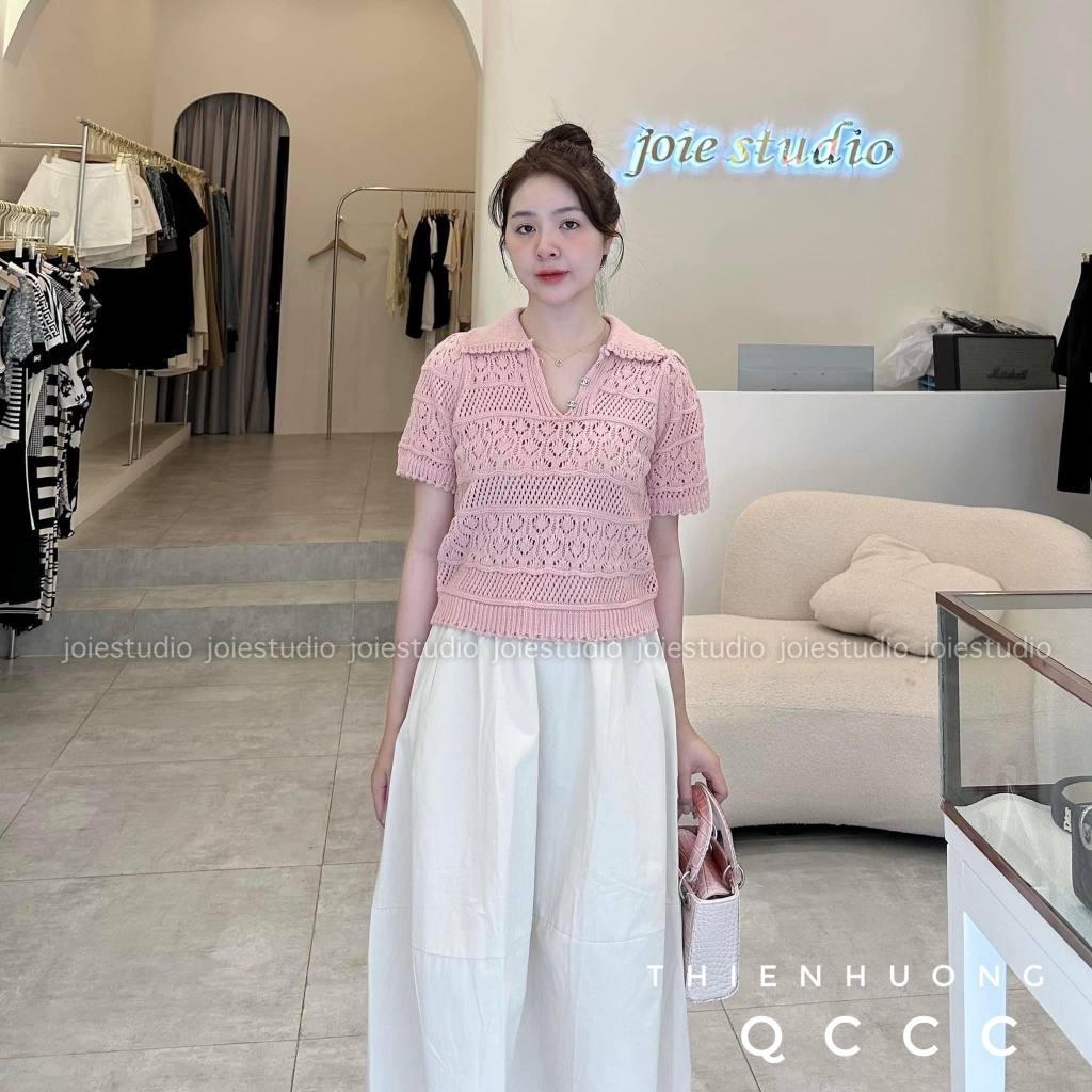 Áo cộc len ren xinh