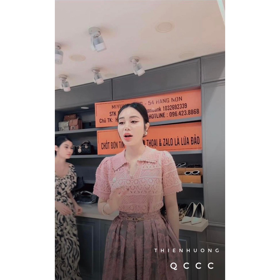 Áo cộc len ren xinh