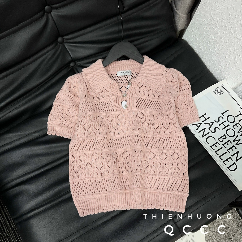 Áo cộc len ren xinh