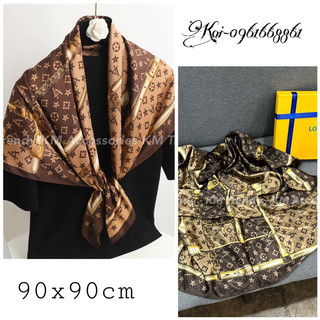 Khăn Choàng Lụa Cao Cấp, Khăn Lụa Khổ 90x90cm Thơi Trang Công Sở