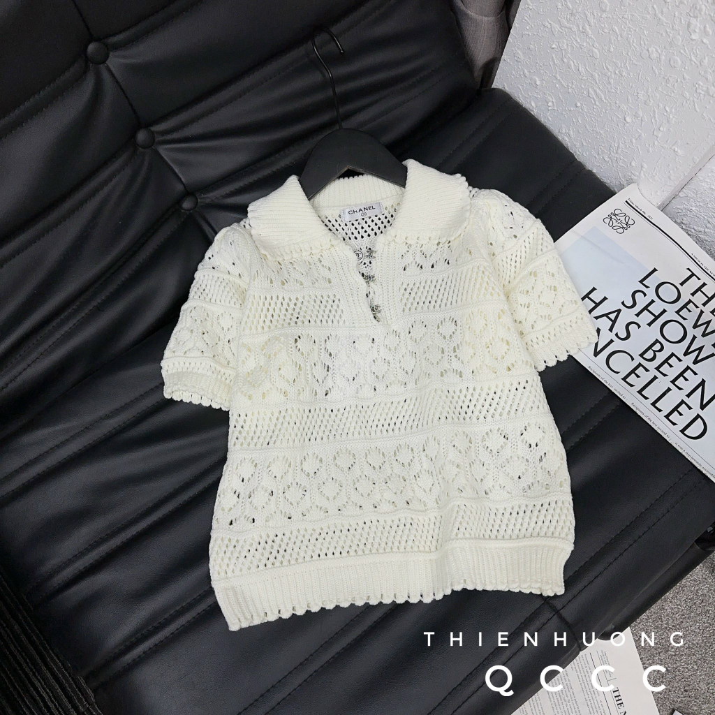 Áo cộc len ren xinh