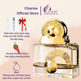 Nước hoa nam Charme Good Men 50ml - Màu vàng