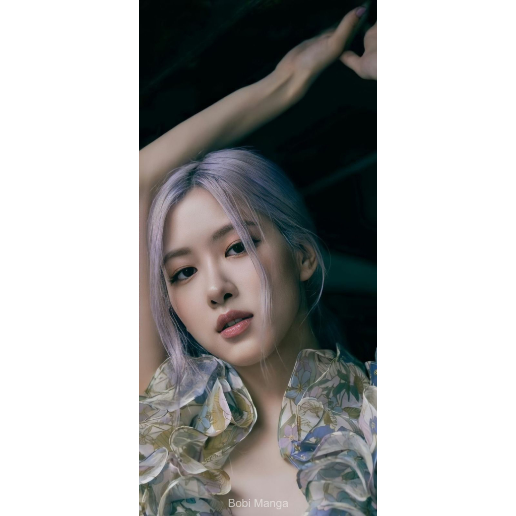 Poster dán tường in hình ca sĩ Rosé thành viên nhóm nhạc Black Pink Ms 765