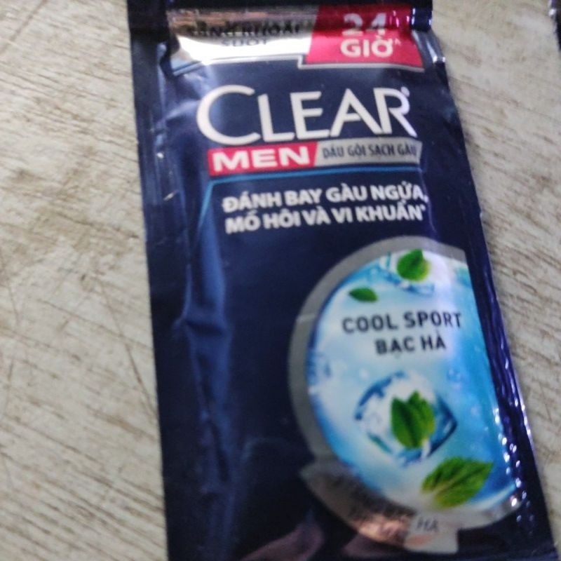 Clear men bạc hà