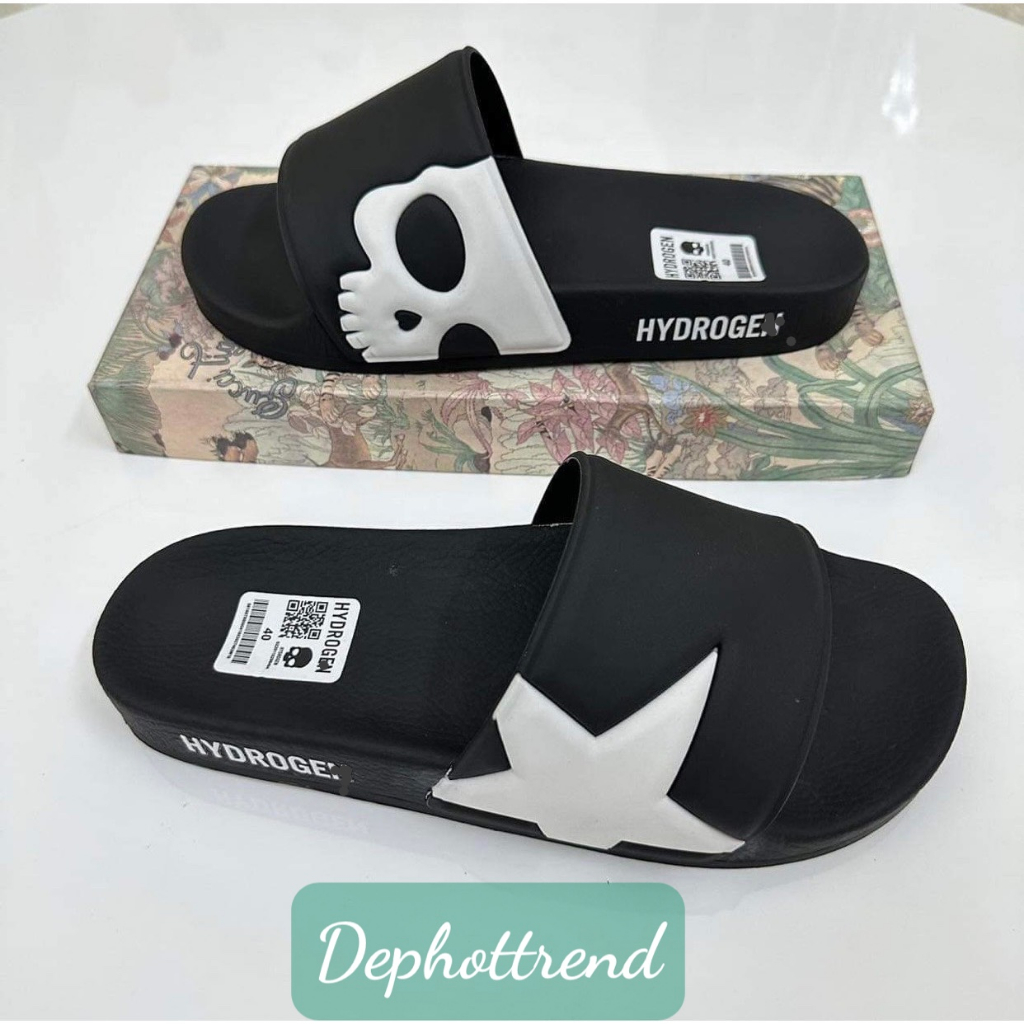 Dép Nam HYDROGEN  Dép Ngôi sao quai ngang hàng hott 2023 tại shopdep97
