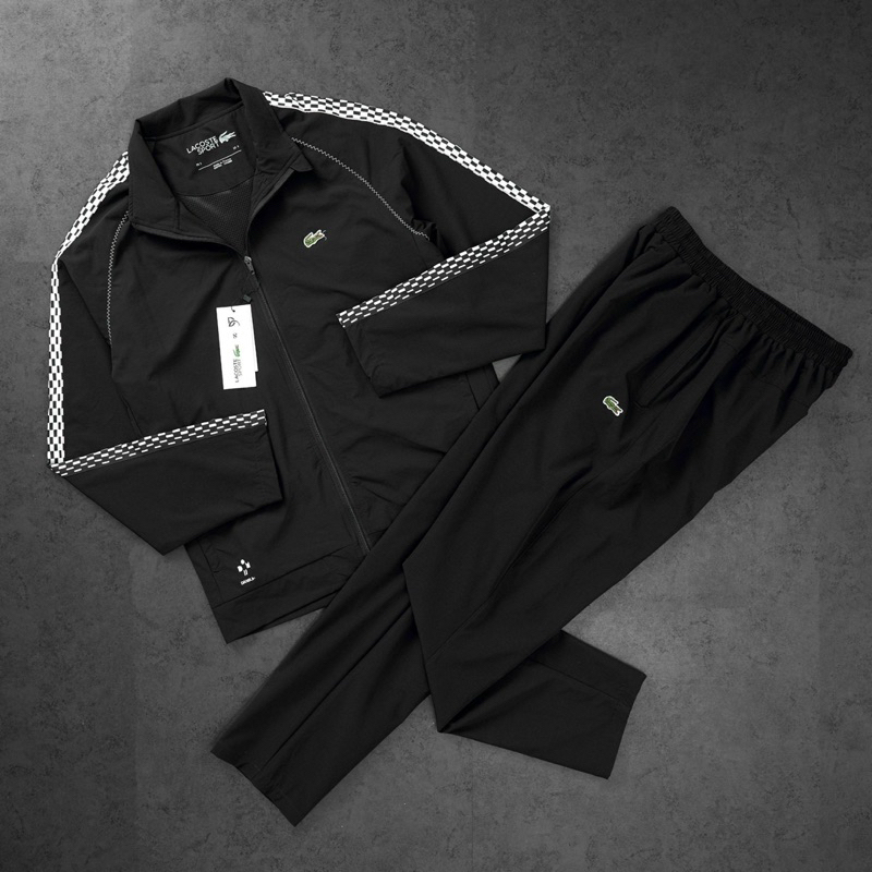Bộ Lacoste chất gió 2 lớp Hàng Xịn
