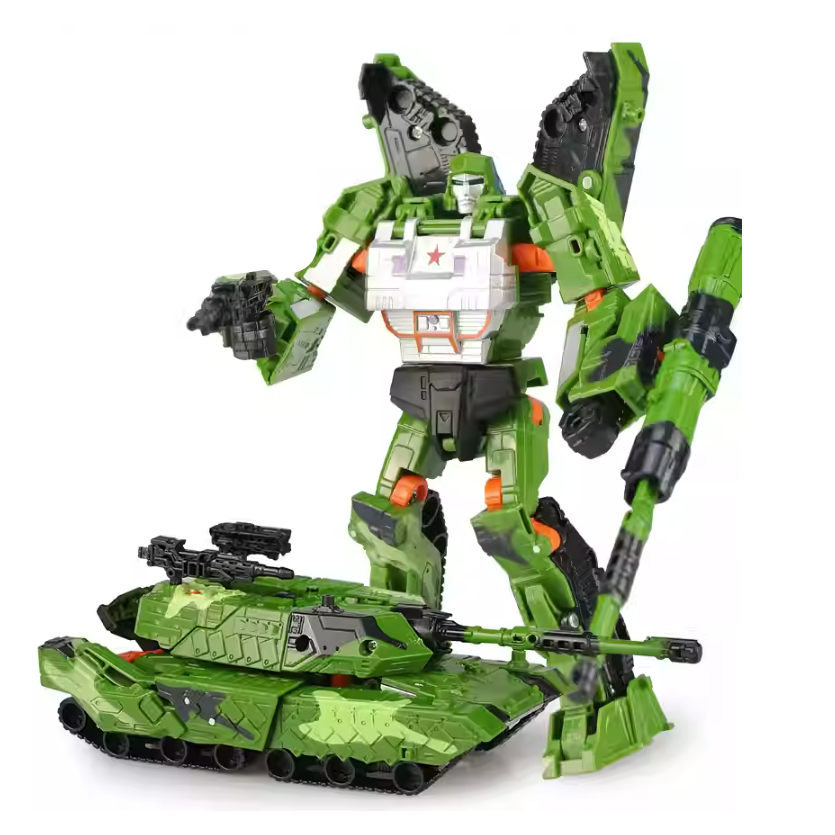 Đồ chơi trẻ em Xe tăng biến hình robot - có nhạc và đèn nháy rất vui nhộn