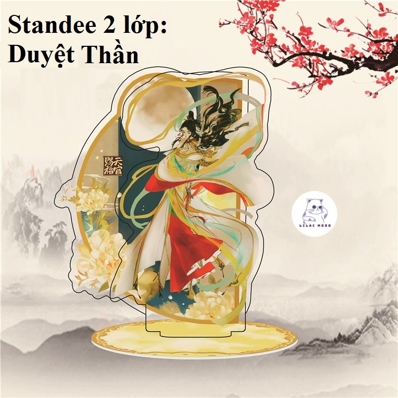 Mô hình Thiên Quan Tứ Phúc | Standee mô hình 2 lớp, 1 lớp Tian Guan Ci Fu