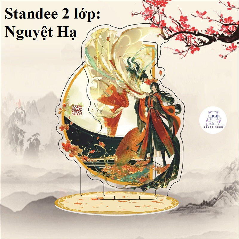 Mô hình Thiên Quan Tứ Phúc | Standee mô hình 2 lớp, 1 lớp Tian Guan Ci Fu