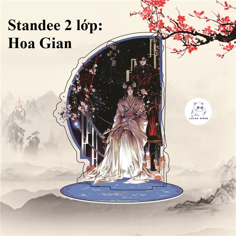 Mô hình Thiên Quan Tứ Phúc | Standee mô hình 2 lớp, 1 lớp Tian Guan Ci Fu