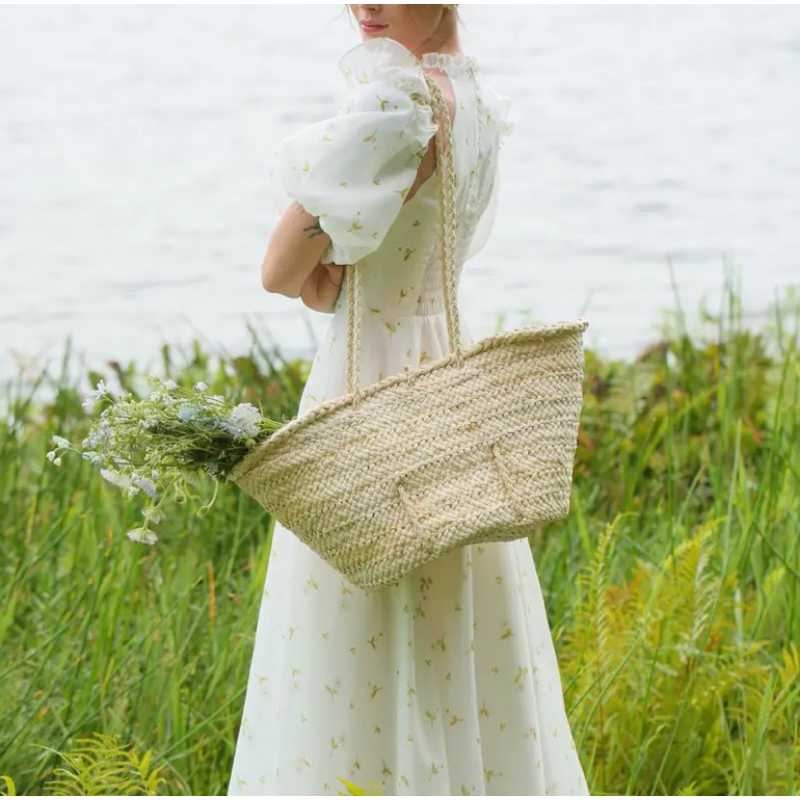 Daisy - đầm hoa tay phồng - Sò vintage