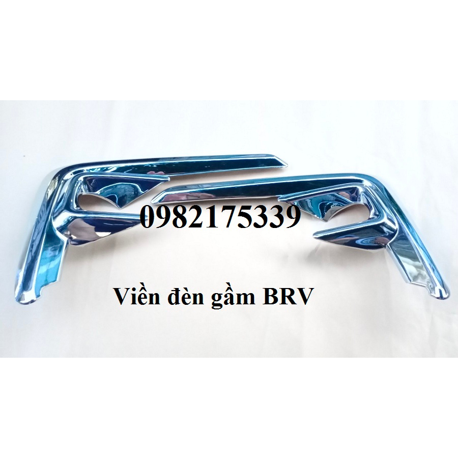 Viền đèn gầm BRV. 2023 2024. nhựa mạ crom