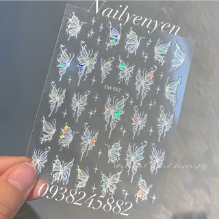 Sticker bướm 5D