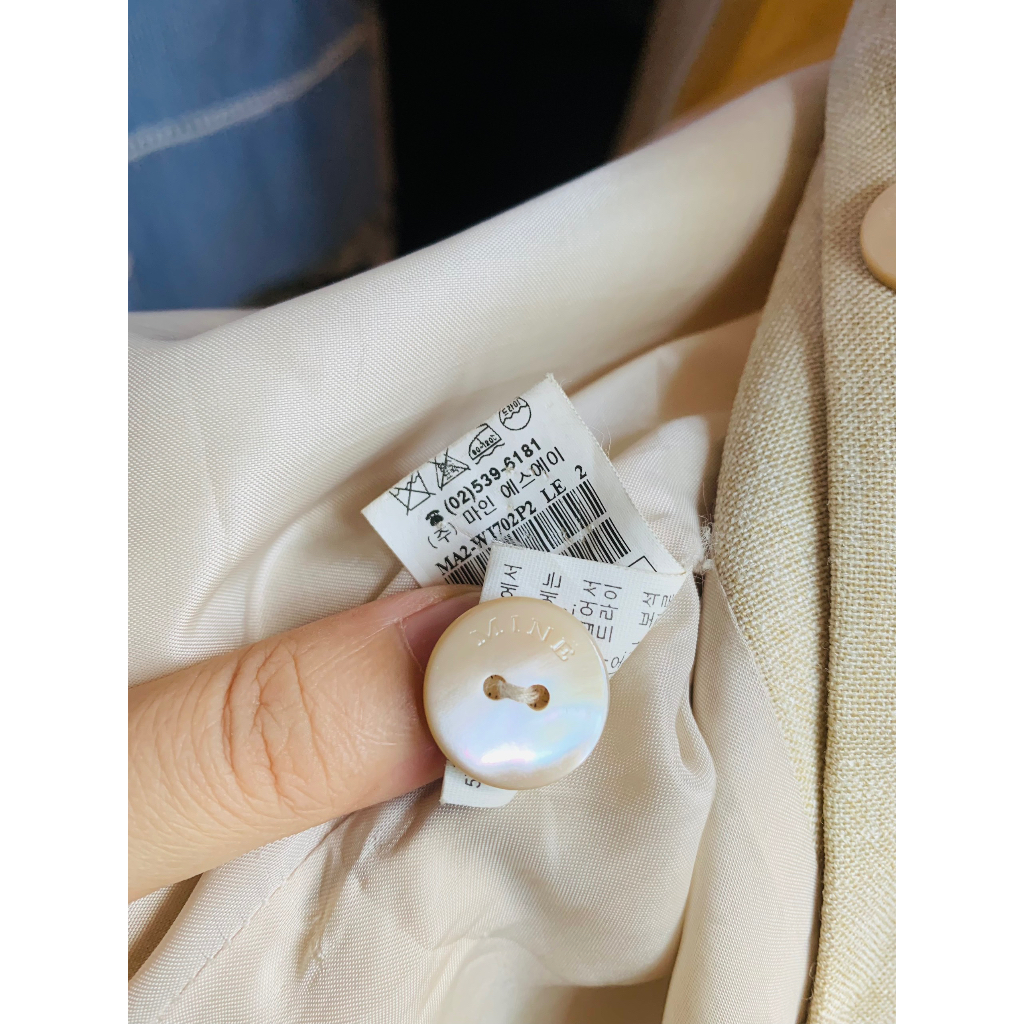 Áo khoác Blazer vải thô MINE