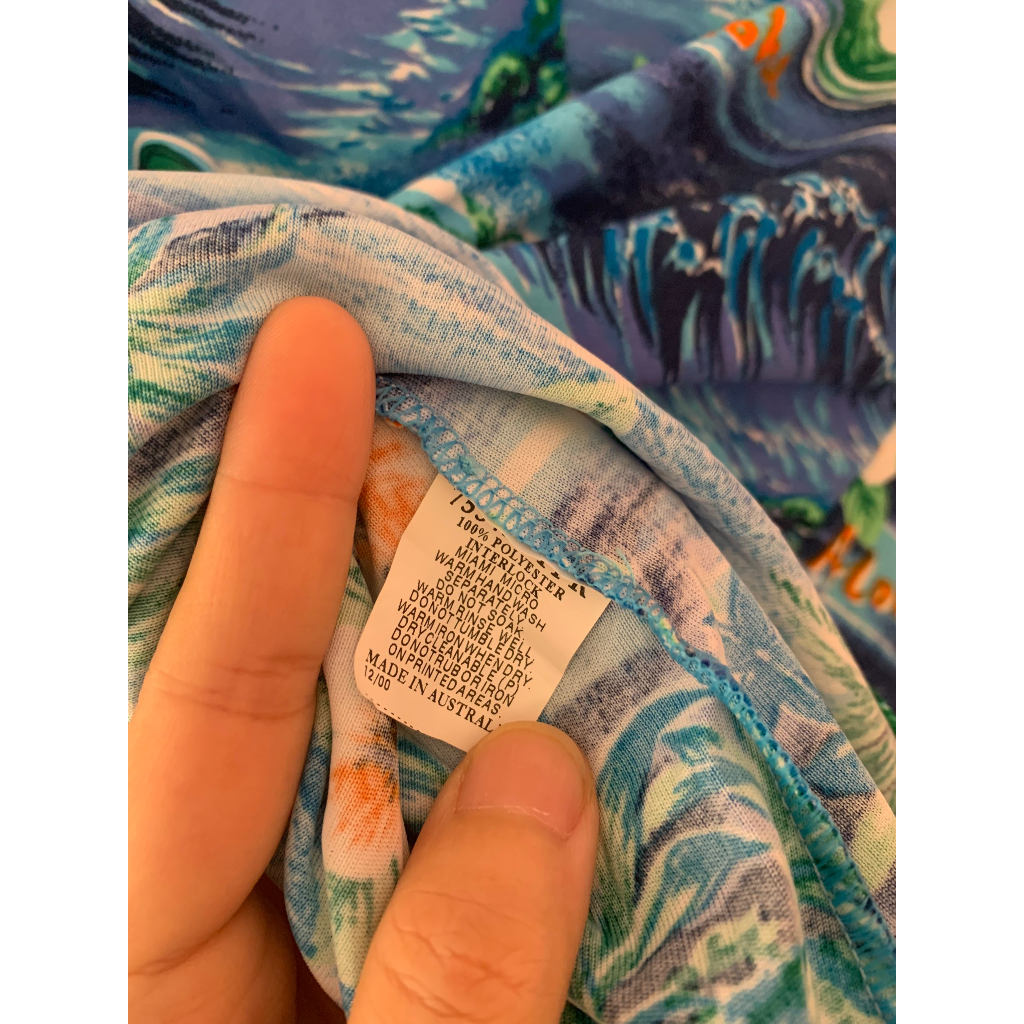 Đầm body cúp ngực hoạ tiết hawaii SUPRE