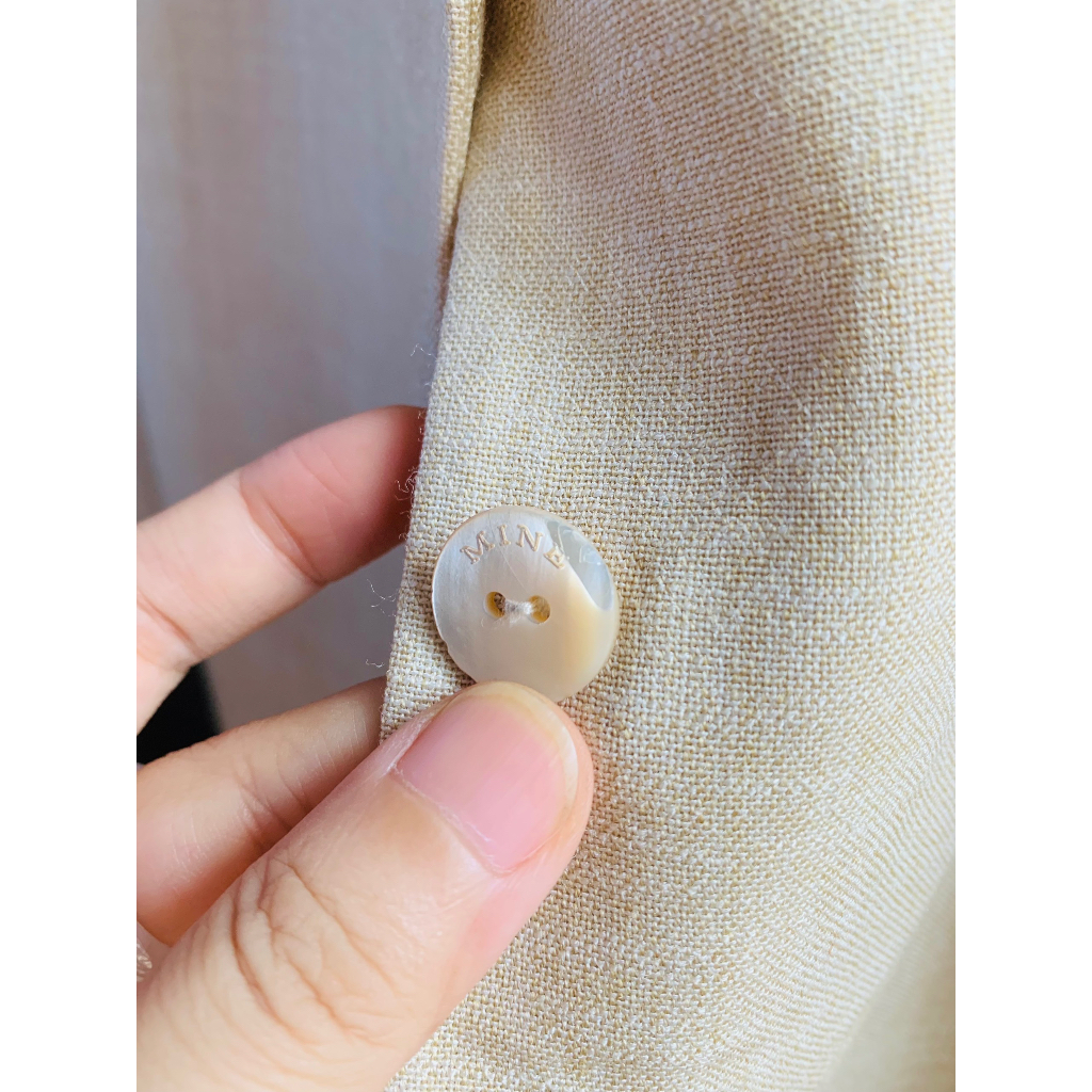 Áo khoác Blazer vải thô MINE