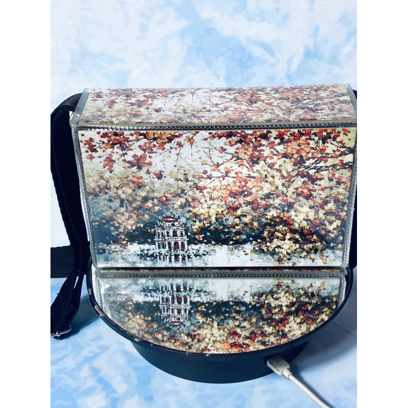 Túi custom Hà Nội, di sản hà nội, túi hộp mini túi, túi xách nam nữ.