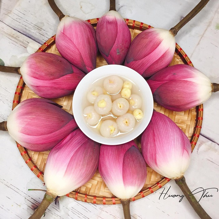 Long Nhãn Ôm Sen loại thượng hạng