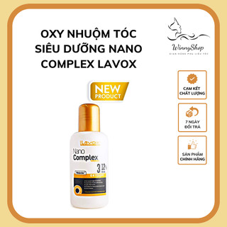 Oxy nhuộm tóc siêu dưỡng Nano Complex Lavox chai nhỏ 100ml