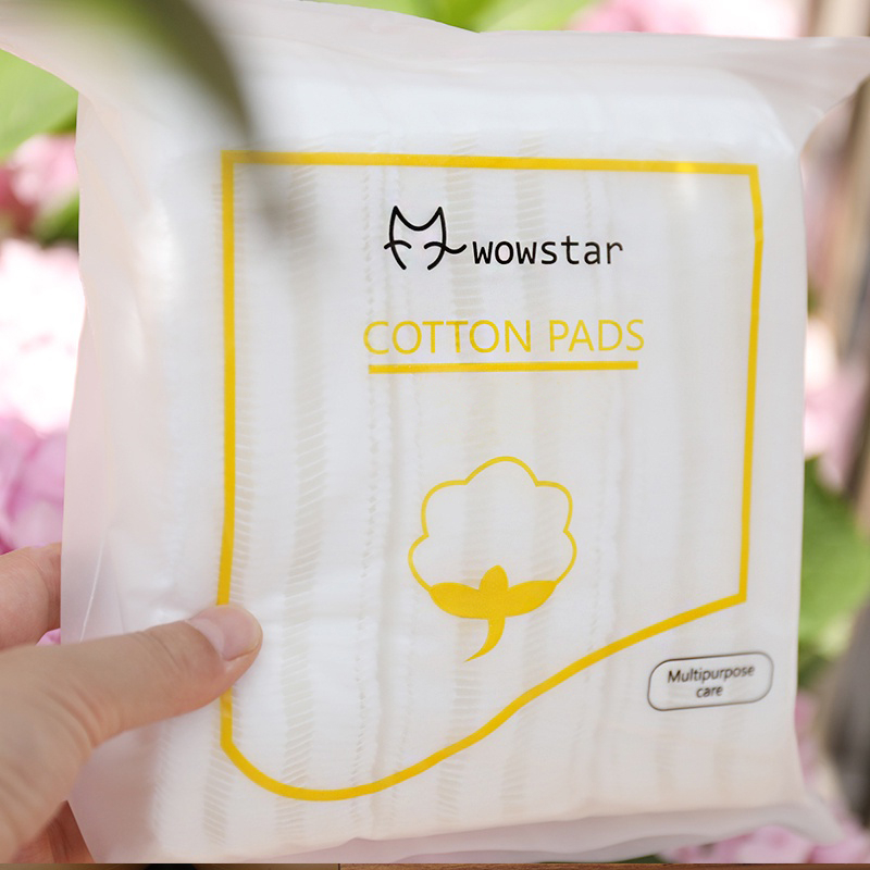 222 miếng Bông tẩy trang siêu rẻ Khăn Cotton Hai Mặt Dùng Một Lần Đa Ứng Dụng