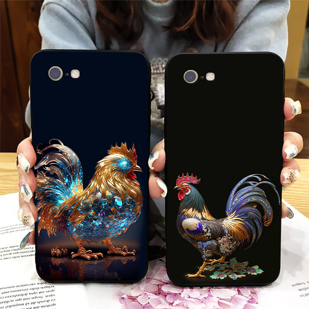Ốp lưng Iphone 6 / ip 6S / 6 Plus / 6S Plus / ip 7 / ip 8 in hình con gà trống siêu chất