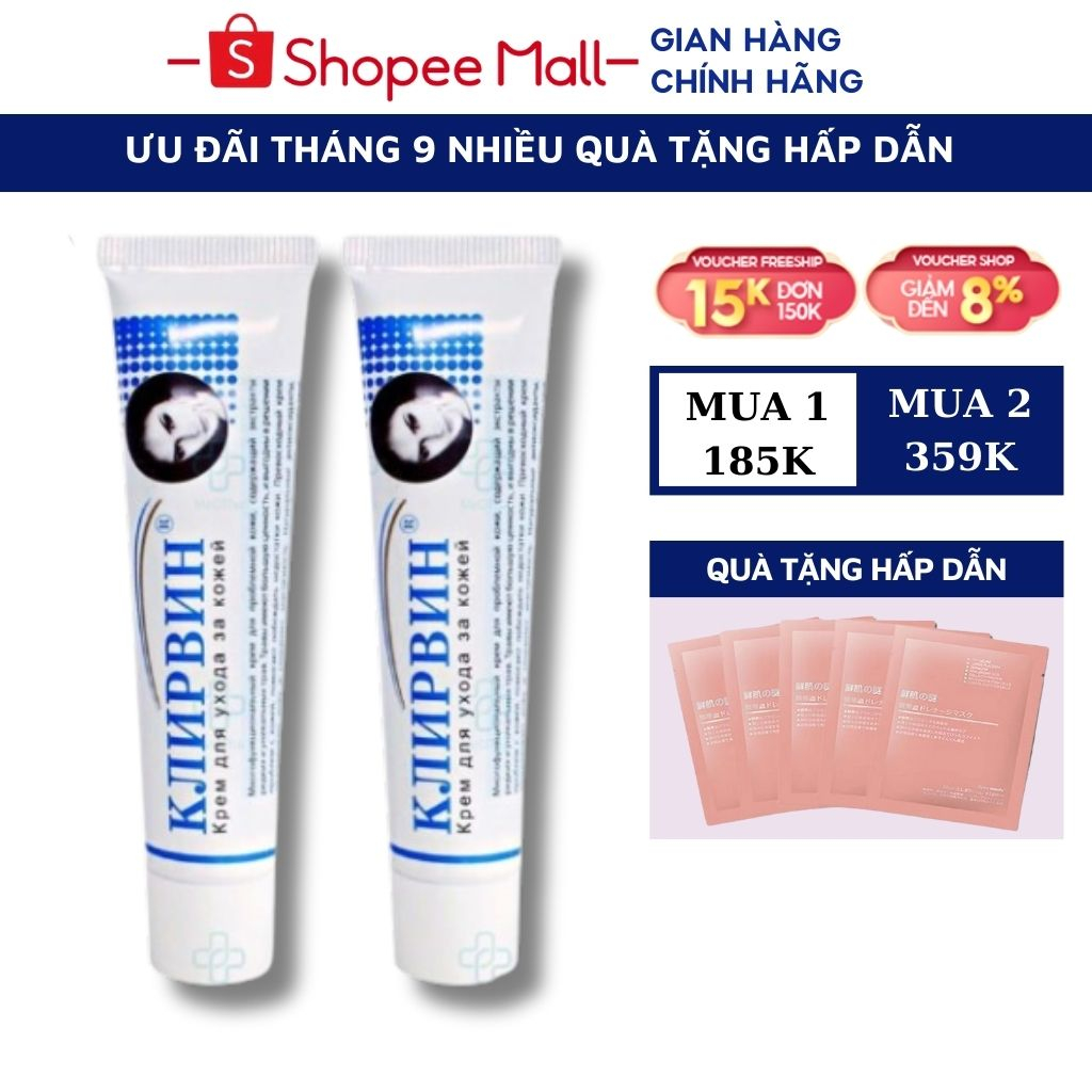 Kem Mờ Sẹo KLIRVIN 25g, mờ thâm, rạn da giúp phục hồi các tổn thương trên da và thúc đẩy tái tạo da hiệu quả