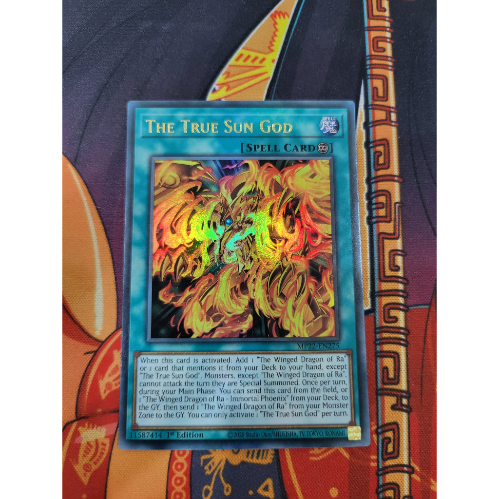 The True Sun God - MP22-EN275 - Ultra Rare 1st Edition
