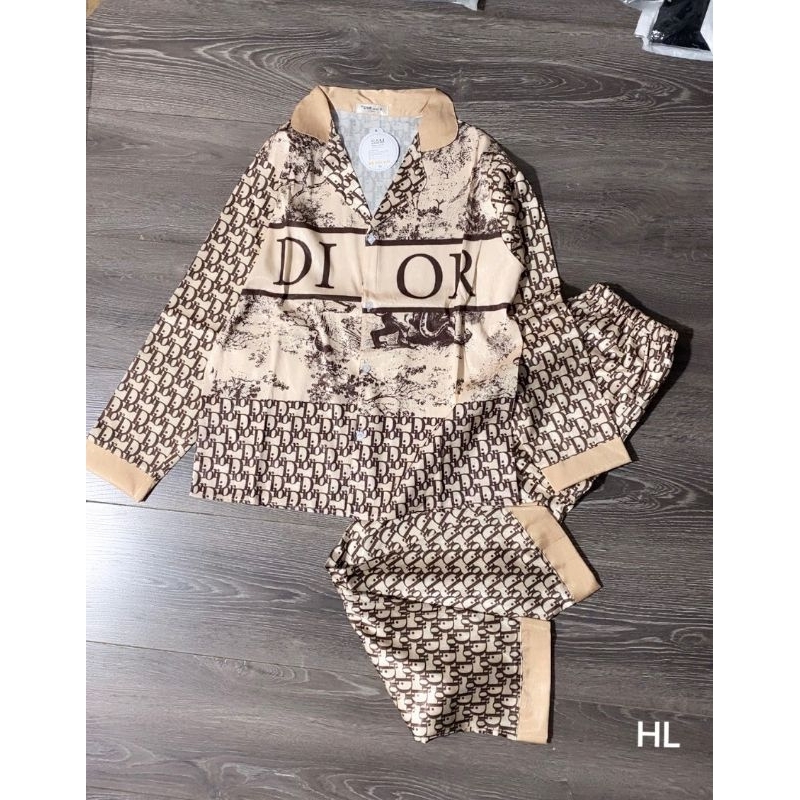 Bộ đồ nữ pyjamas chất lụa