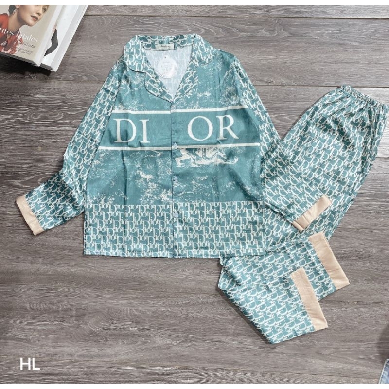 Bộ đồ nữ pyjamas chất lụa