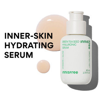 Tinh Chất Dưỡng Ẩm Sâu, Phục Hồi Da Mụn Innisfree Green Tea Seed Serum 80ml