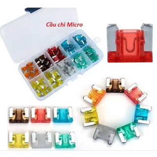 Bộ 28 cầu chì chân ngắn Cầu chì cho ô tô,xe máy (có bán lẻ từng loại).